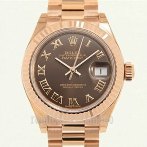 Rolex Replica Datejust Ladies m279175-0014 28mm Chocolate Dial