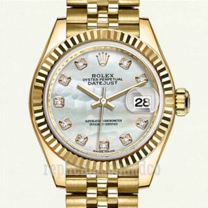 Rolex Replica Datejust Ladies 28mm m279178-0025 Mother of Pearl Dial